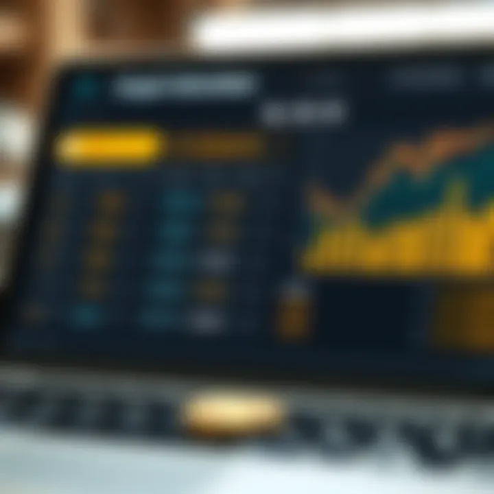 Advanced User Interface of Cryptocurrency Calculators User interface of an advanced cryptocurrency calculator