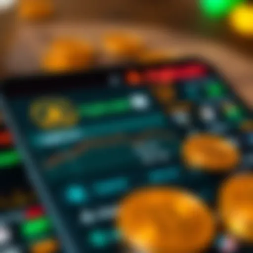 Exploring Agitcoin Wallets A close-up view of a digital wallet interface displaying Agitcoin balances and transactions