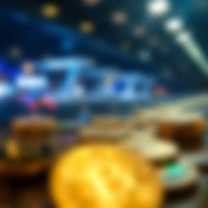 Understanding Airdrop Strategies Conceptual representation of cryptocurrency airdrops