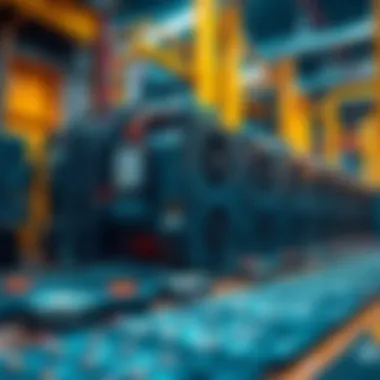 Illustration of cryptocurrency mining operations with Antminer