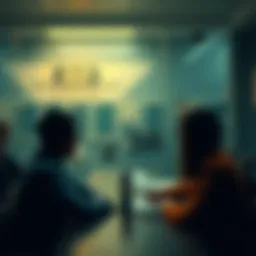 Illustration highlighting the Asch conformity experiment