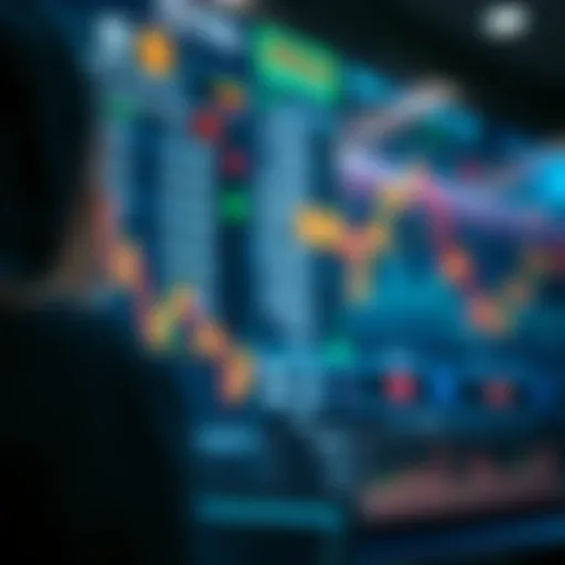 A comprehensive view of a cryptocurrency exchange interface