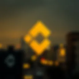 Binance logo displayed prominently