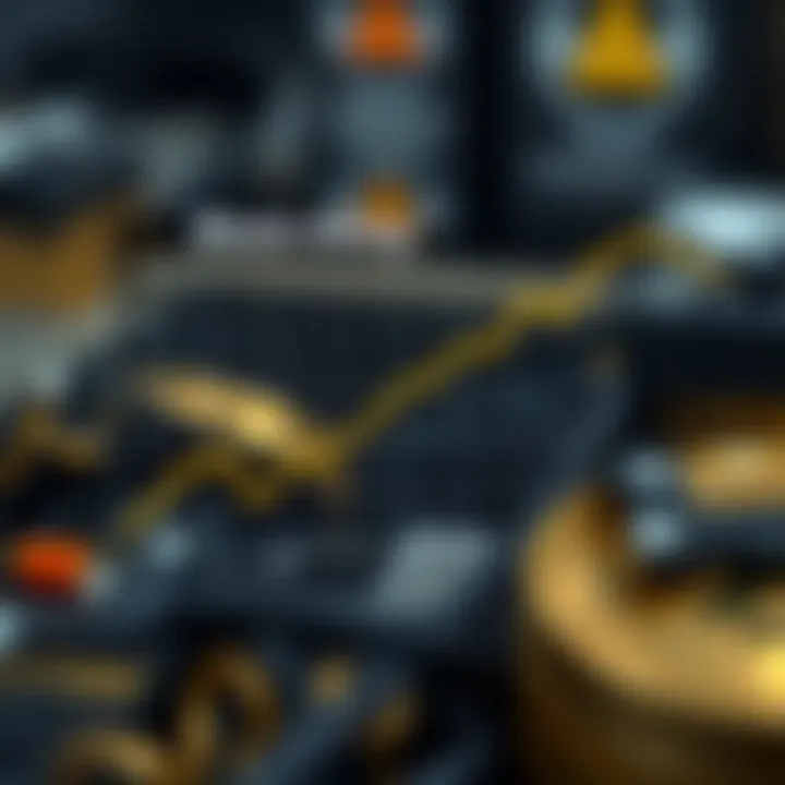 Economic Factors in Bitcoin Mining Graph illustrating the economic factors influencing Bitcoin mining profitability