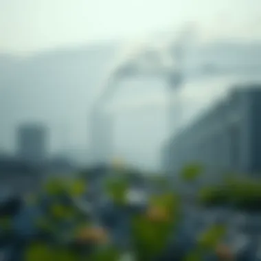 Environmental Impact of Bitcoin Mining Visual representation of the environmental impact of cryptocurrency mining