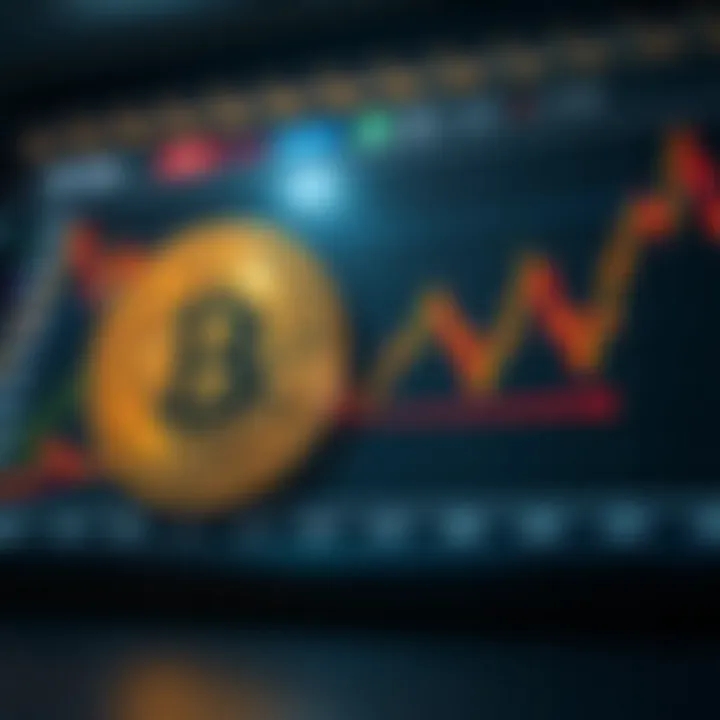 Analysis chart of Bitcoin price movements relative to long-short ratio