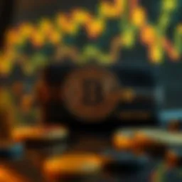 Visual representation of a Bitcoin wallet interface