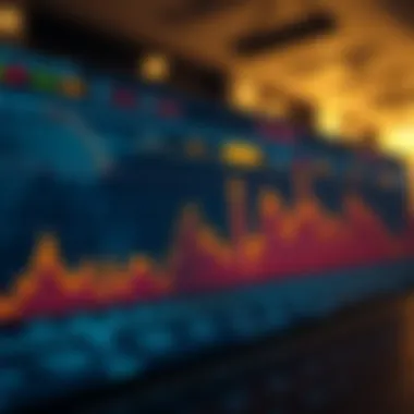 An analytical chart showing the decline of Bitcoin Gold trading volume