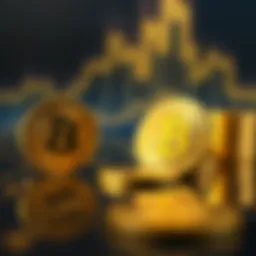 A conceptual image representing Bitcoin Gold as a digital currency