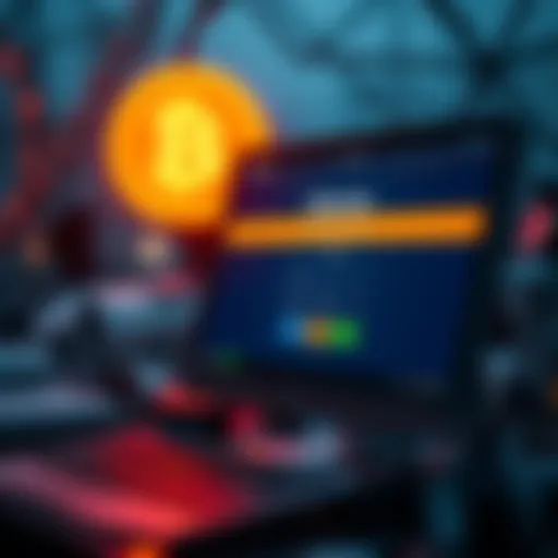Visual representation of account creation on Biticodes