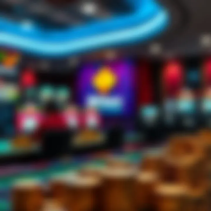 Cryptocurrency Integration in Online Gambling Illustration of cryptocurrency integration in online gambling