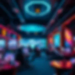 Visual representation of BitStarz's unique gaming environment