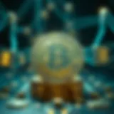 Conceptual representation of blockchain technology