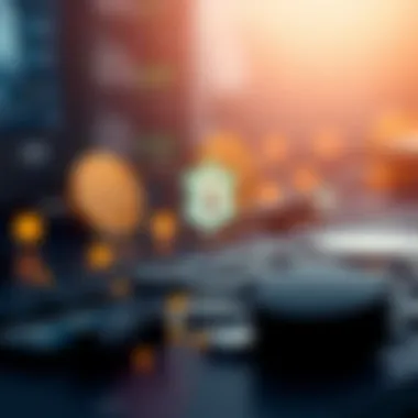 The Blockchain Development Process Explained Diagram showcasing the development process of blockchain