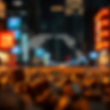 Diverse Applications of Blockchain Technology Infographic showcasing diverse applications of blockchain