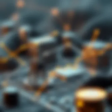 Growth of Blockchain Ecosystems with Launch Pads Graph showing the growth of blockchain ecosystems with launch pads