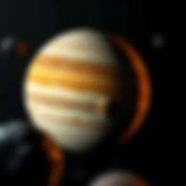Callisto and Its Role in the Jupiter System Diagram illustrating Callisto's position within Jupiter's moon system.