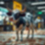 Conceptual representation of a cash cow in business