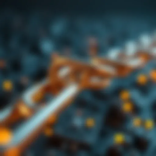 Understanding Chain Link Calculations Conceptual representation of chain link calculations