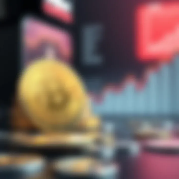 Illustration depicting future trends in cryptocurrency