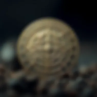 Chronos Coin Emblem Chronos Coin logo design