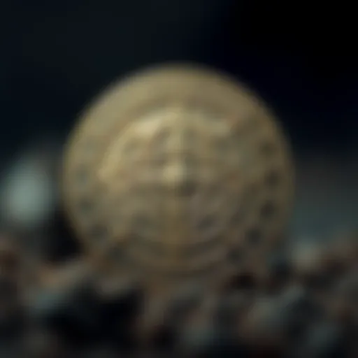 Chronos Coin Emblem Chronos Coin logo design