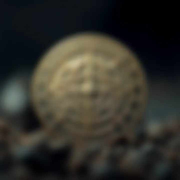 Chronos Coin Emblem Chronos Coin logo design