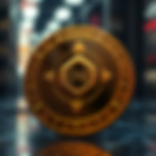 Symbol of CHZ Coin Innovation Innovative cryptocurrency symbol