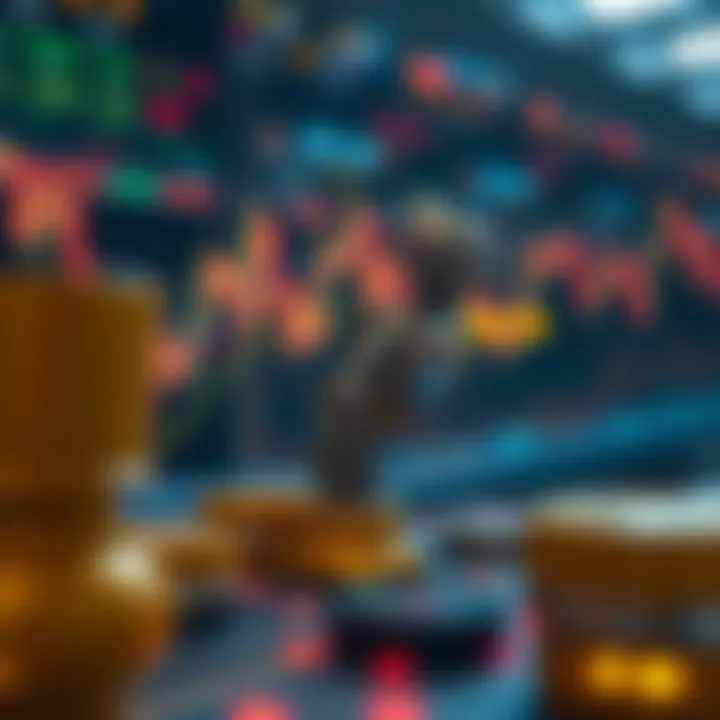 Challenges in AI-Driven Trading Illustration depicting challenges faced in AI trading