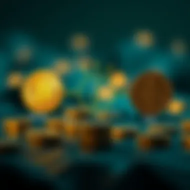 Coin Swaps and Smart Contracts Diagram illustrating the relationship between coin swaps and smart contracts