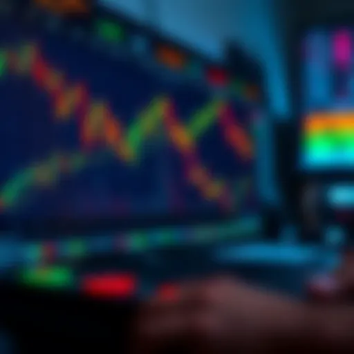 Concept of copy trading in cryptocurrency