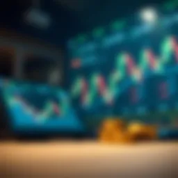 Visual representation of copy trading mechanics