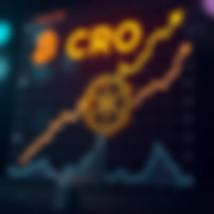 Market Growth Potential of CRO in Cryptocurrency Graph illustrating the potential growth of CRO in the market