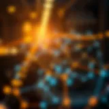 Interconnected Blockchain Networks Interconnected blockchain networks illustrating cross-chain technology