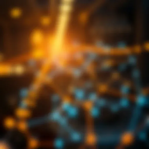 Interconnected Blockchain Networks Interconnected blockchain networks illustrating cross-chain technology