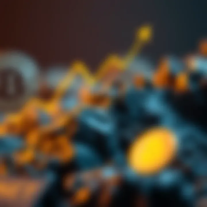 The Ascendance of Cryptocurrency Visual representation of cryptocurrency growth