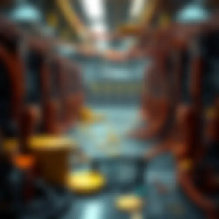 Understanding Cryptocurrency Mining Conceptual representation of cryptocurrency mining