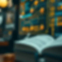 Conceptual representation of mnemonics in cryptocurrency education