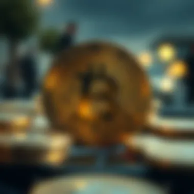 Illustration of investment strategies in crypto