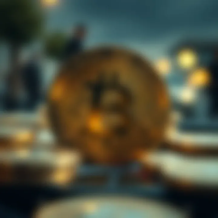 Illustration of investment strategies in crypto