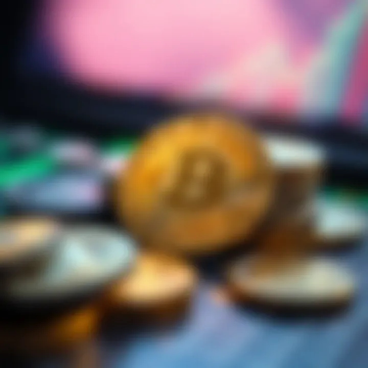Understanding Cryptocurrency Pricing A visually appealing concept image of cryptocurrency pricing analysis