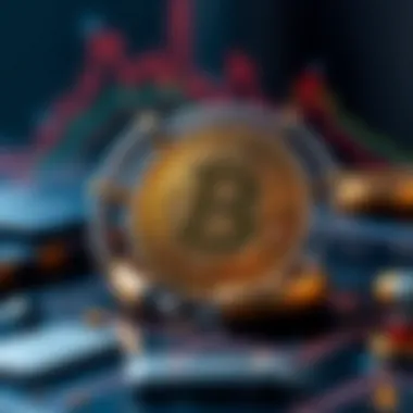 Security Features in Cryptocurrency Transactions Illustration of cryptocurrency security features