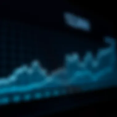 Cryptocurrency Valuation Trends Graph illustrating the trends in cryptocurrency valuations over time
