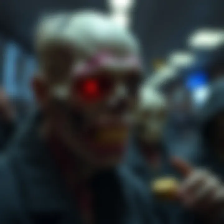 Understanding the Cryptocurrency Zombie Phenomenon Illustration of cryptocurrency zombie concept