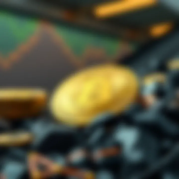 Future Trends Affecting Cryptonite and the Crypto Market Illustration showcasing potential future trends related to Cryptonite