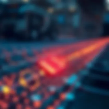 Data Integrity in Blockchain Systems Visual representation of data integrity in blockchain