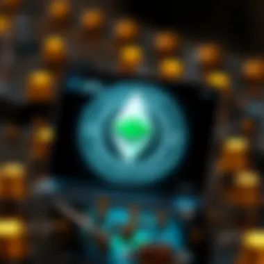 Decentralized Applications on Ethereum Classic Illustration showcasing decentralized applications on Ethereum Classic