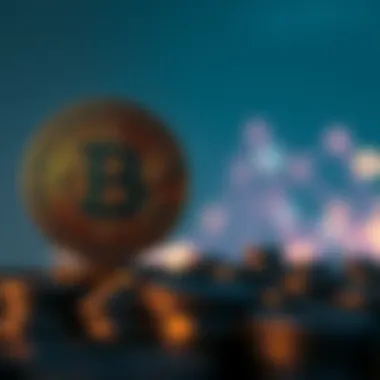 Decentralization in Bitcoin A diagram illustrating the decentralized nature of Bitcoin