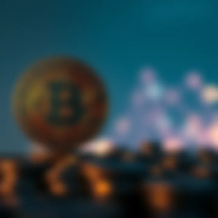 Decentralization in Bitcoin A diagram illustrating the decentralized nature of Bitcoin