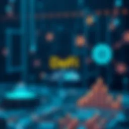 Visual representation of decentralized finance ecosystem